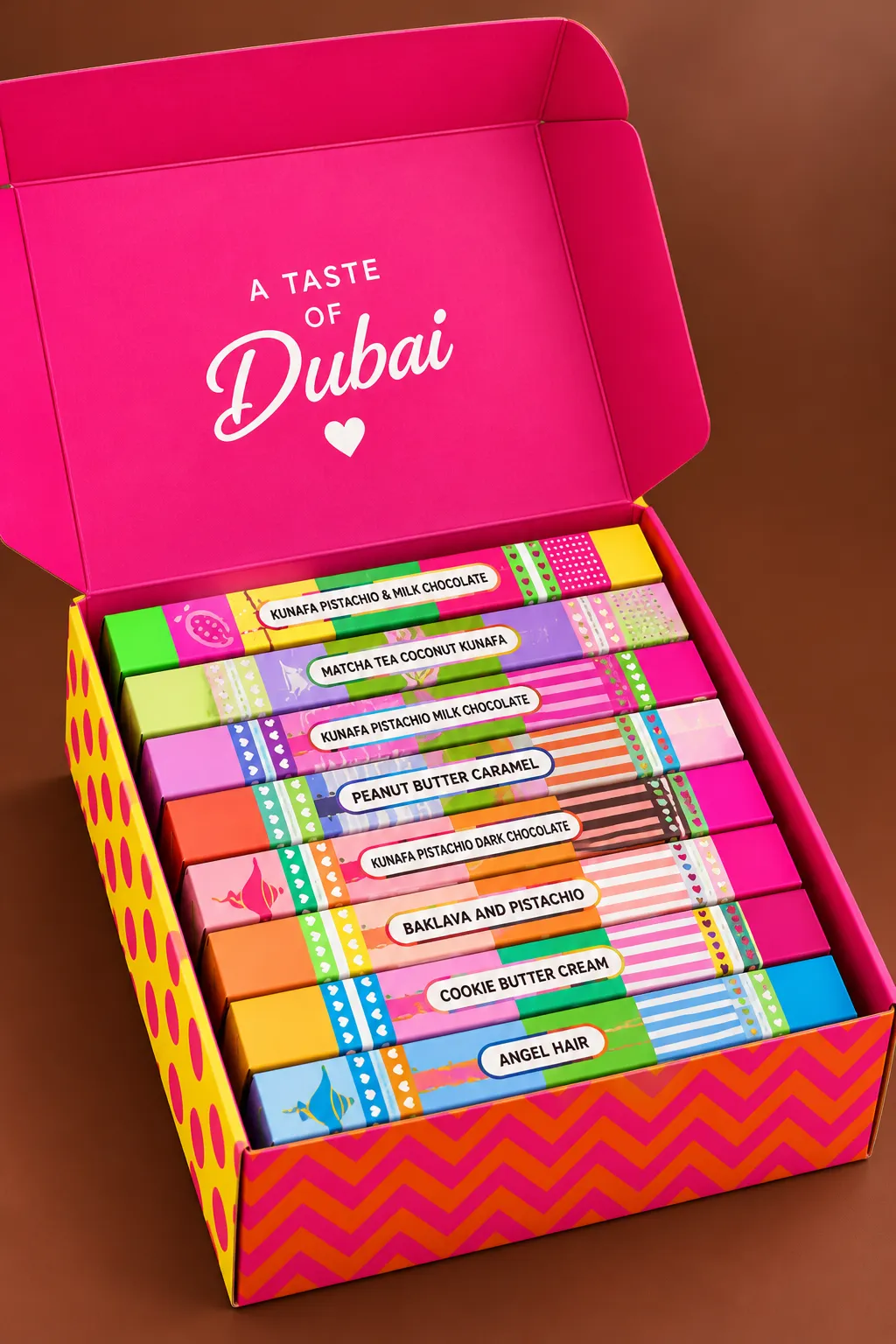 Choco Bundle — 8 Packs — cross-section